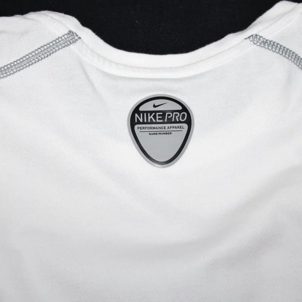 sold Nike Pro Dri-Fit Performance Apparel Cotton Stretch Long Sleeve Crew XL - Picture 7 of 10